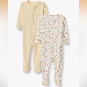 Amazon Essentials x Sofia Grainge Mommy and Me Footie Pajama 2pack